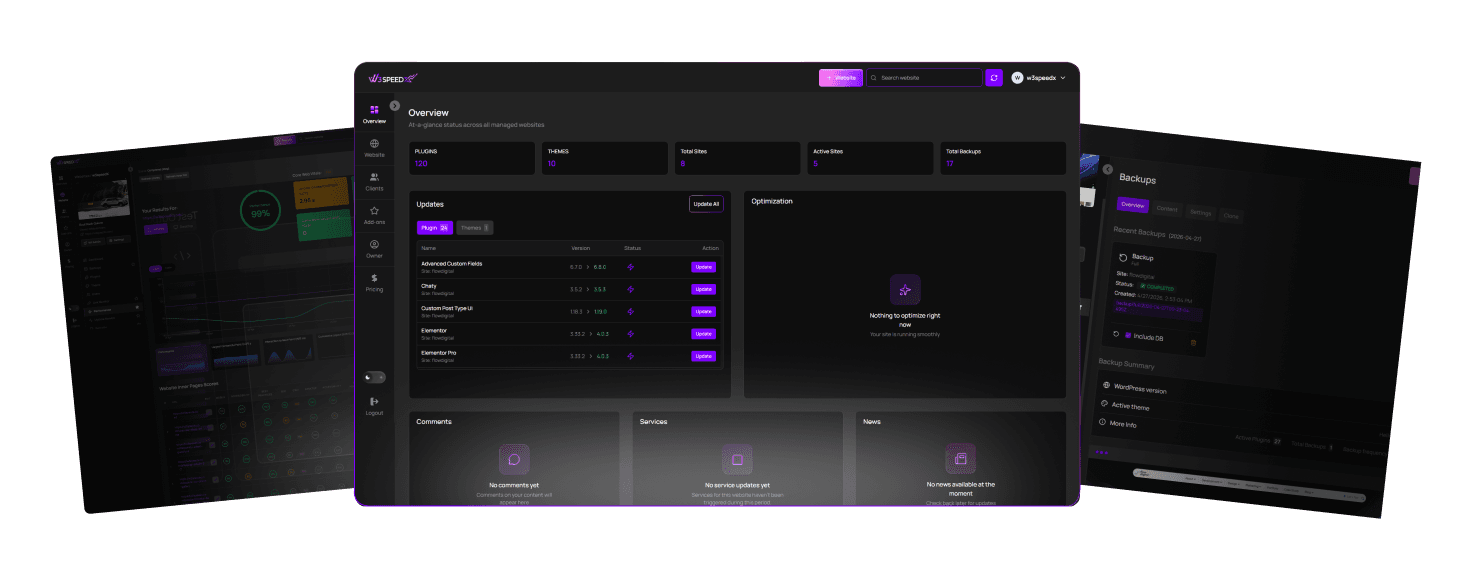 W3speedX product screenshot